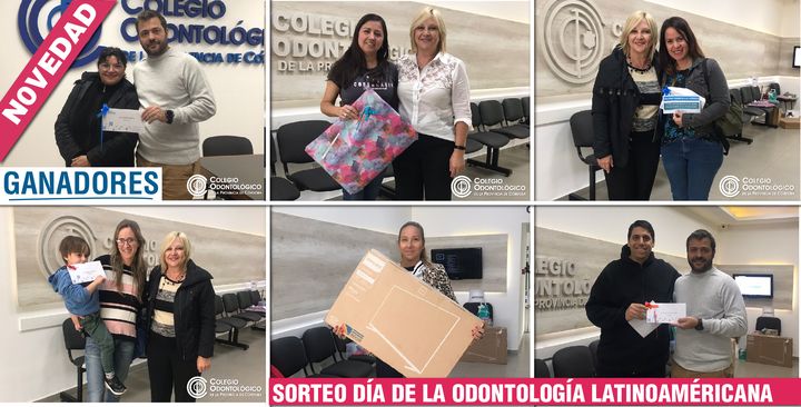 Felicitaciones a los ganadores del Sorteo Día de la Odontología Latinoaméricana
